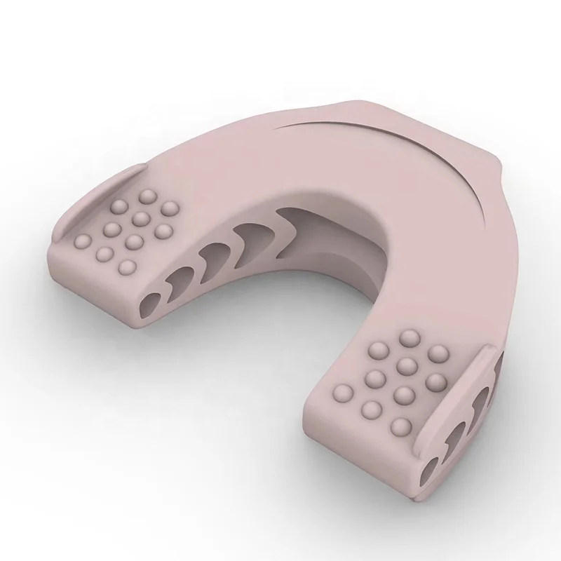 New Design Custom Logo Silicone Chewing Gum Shaper Mouth Face Muscle Workout Slimming Trainer Jawliner Jawline Exerciser Jaw