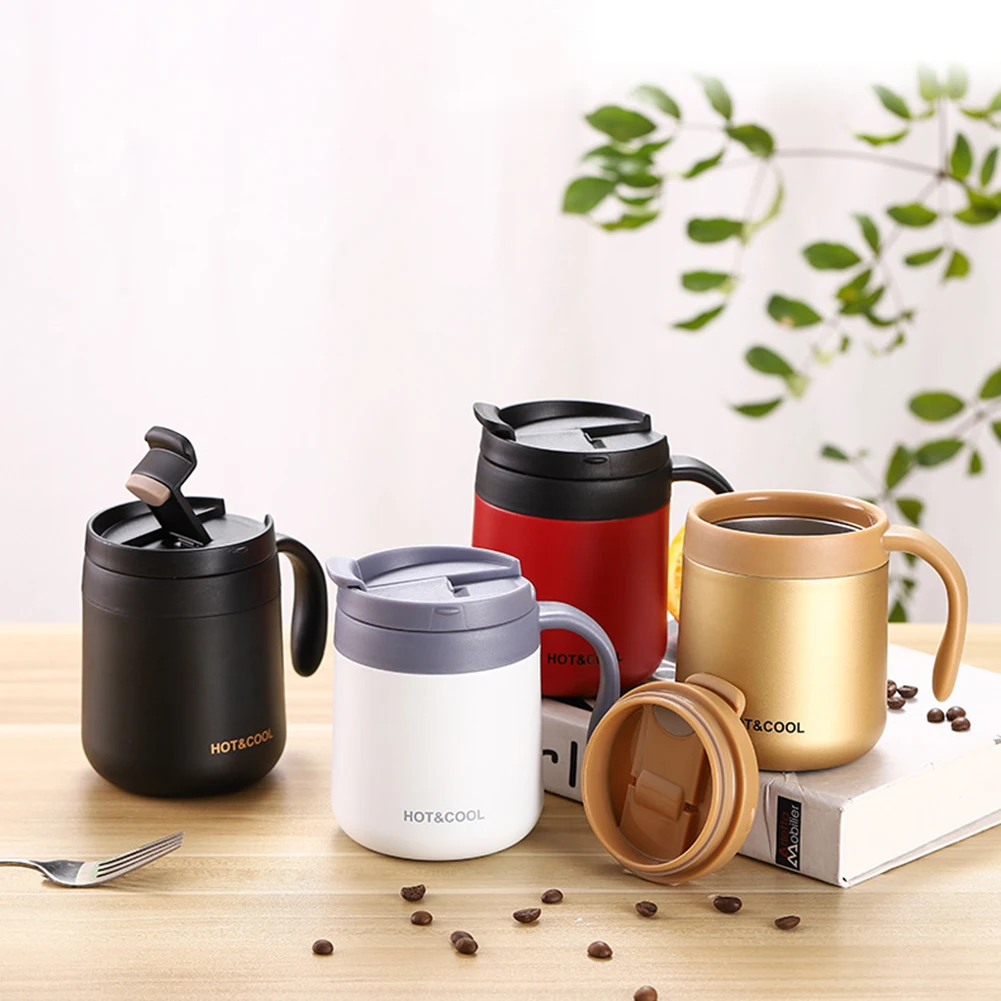 Customized Logo 350ml 500ml 12oz 16oz Stainless Steel Coffee Mug Vacuum Cup Insulated Thermos Flask Bottle