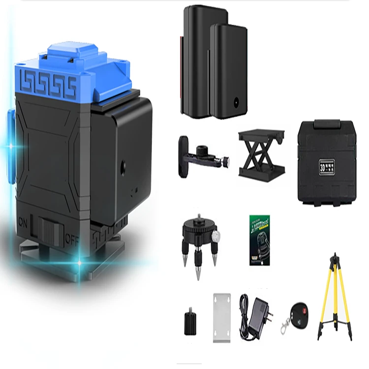 blue leveling 3d line laser level laser level 360 blue suppliers machine 8 lines