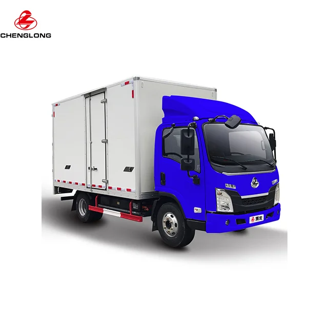 China Chenglong Best Selling  L2 4*2 Cargo Truck L25 Single-Row Cab 3600*1900*500mm Light Cargo Truck Van Factory Price