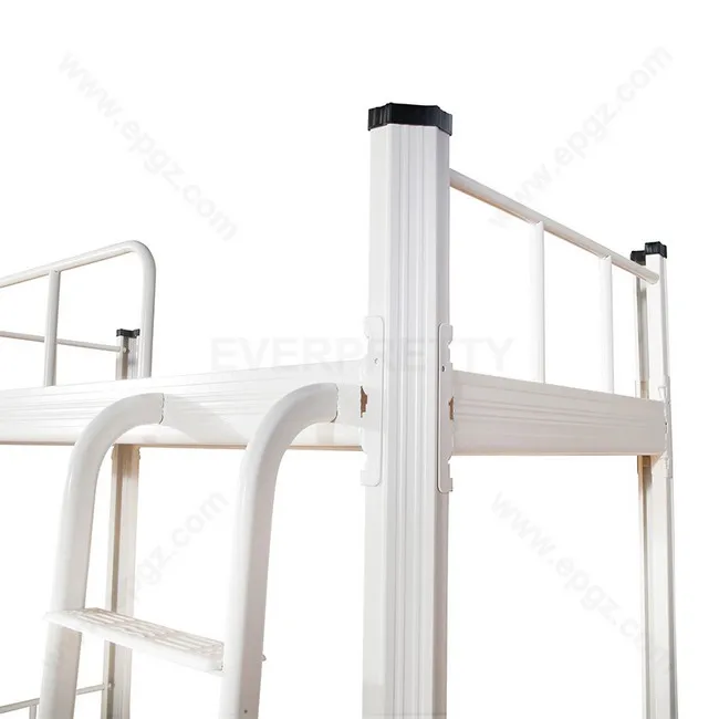 Factory Dormitory Apartment Metal Bunk Beds Double Decker Bed for Adult