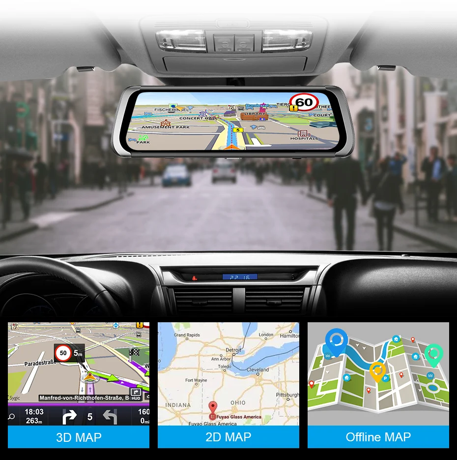 Автомобильный видеорегистратор A930 ADAS 4G 10 дюймов IPS, зеркальный видеорегистратор, видеорегистратор Full HD 1920x1080, зеркало заднего вида Android OS WiFi GPS