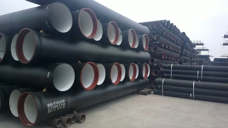 quality 1000mm OD customized length class c hot sale ductile cast iron pipe with pe sleeve cement lining