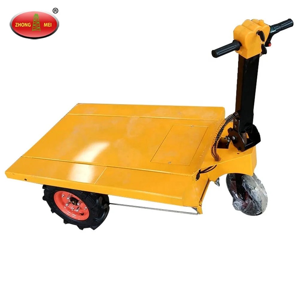 Высококачественный дизельный самосвал с аккумулятором, трехколесный электрический самосвал, трицикл с плоской тележкой