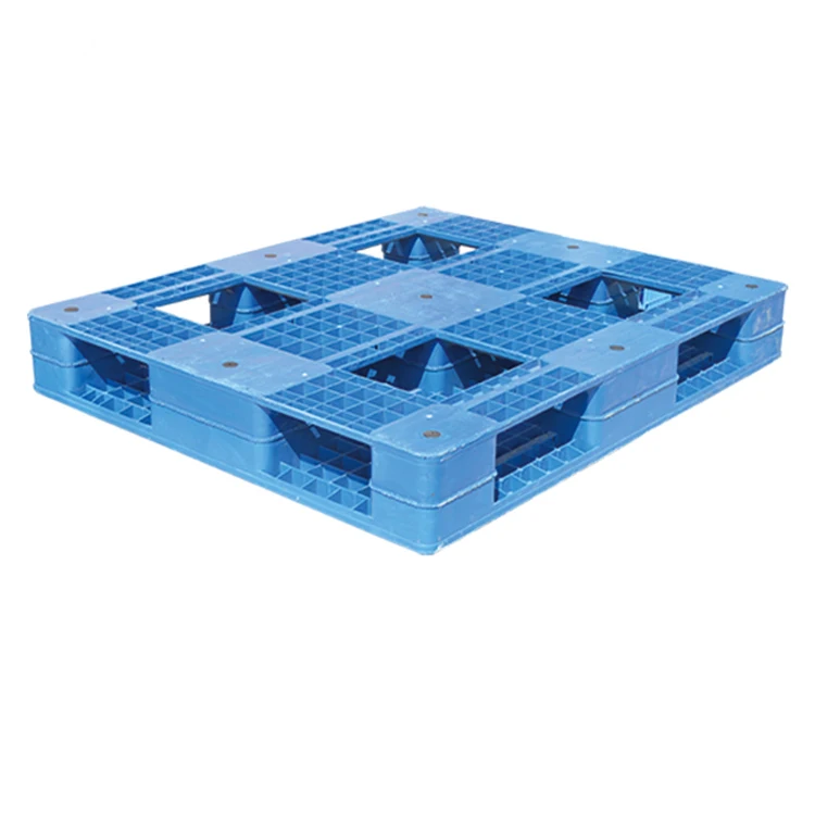 Low-cost transportation exports 4-way plastic heavy duty pallets for storage usage euro pallet hdpe pallet