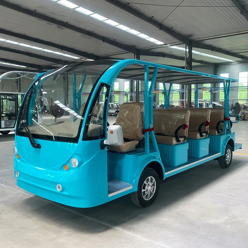 cheap price electric car sightseeing bus car shuttle bus mini school bus