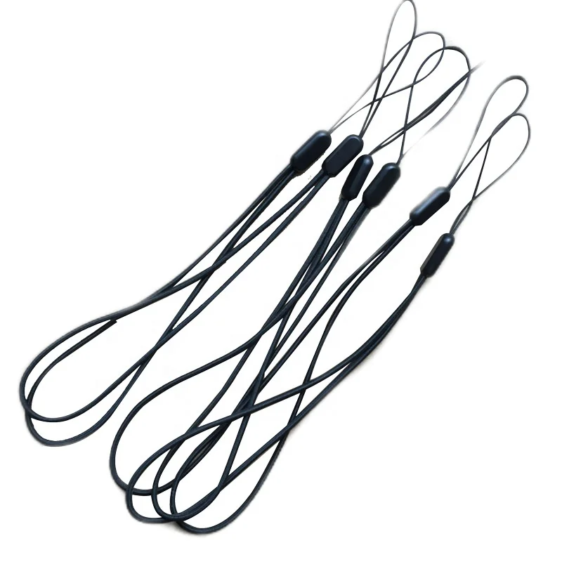 wholesale Elastic cheap custom wrist lanyards cord for Bicycle Speedometer remote controls water bottle camera flashlight phone