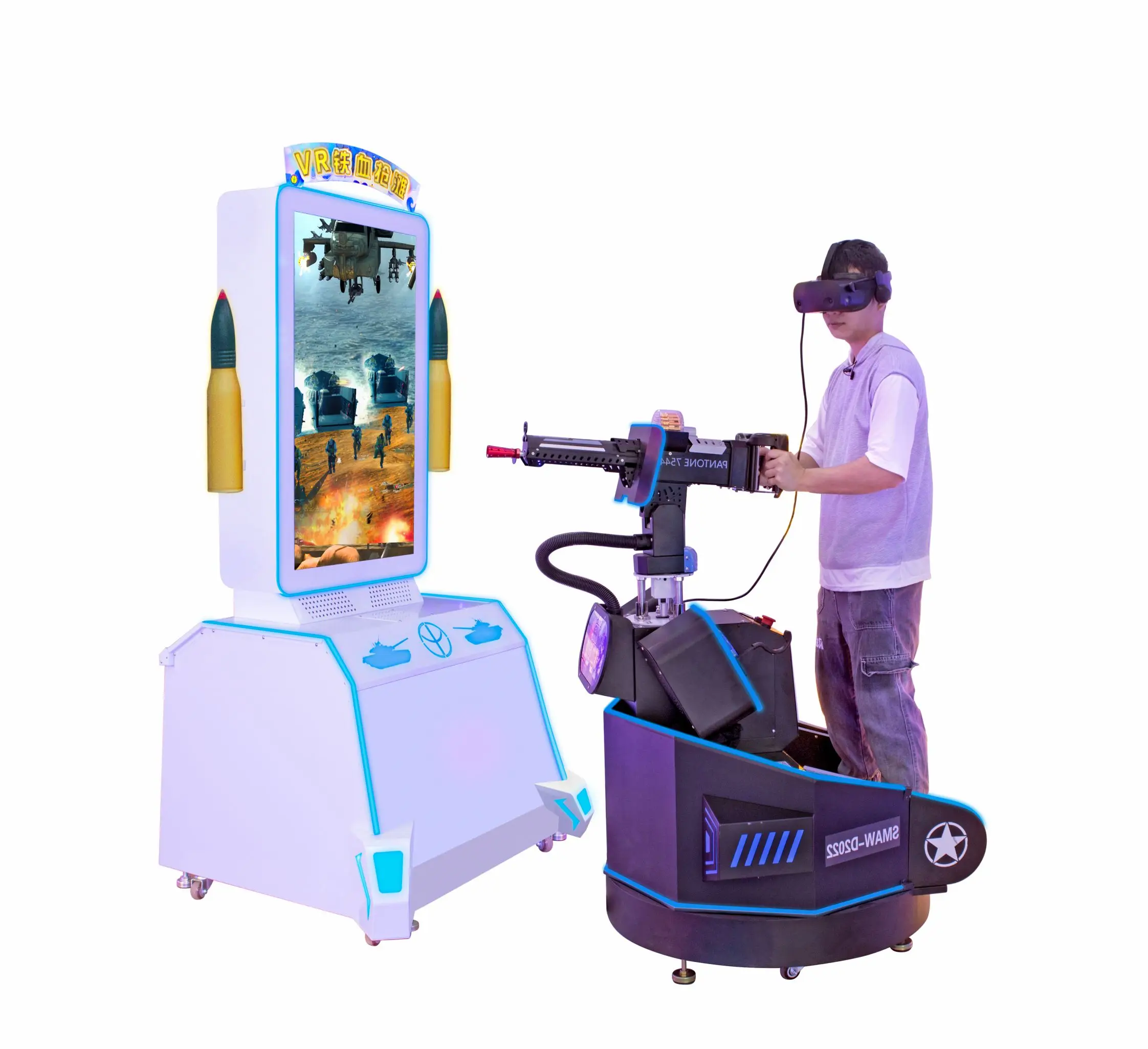 2023 Hot Selling Arcade Game Equipment Virtual Reality Games Exciting Shooting Game Machine