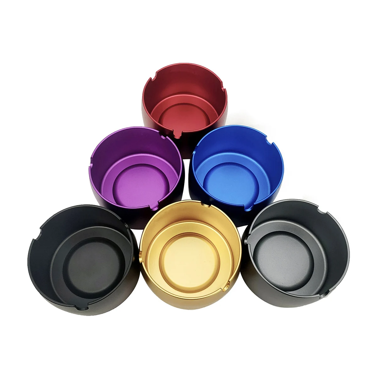 YUESHEN Custom Tin Container CNC Machined 6063 Aluminum Cigar Tray With Holders Outdoor Premium Quality New Arrival