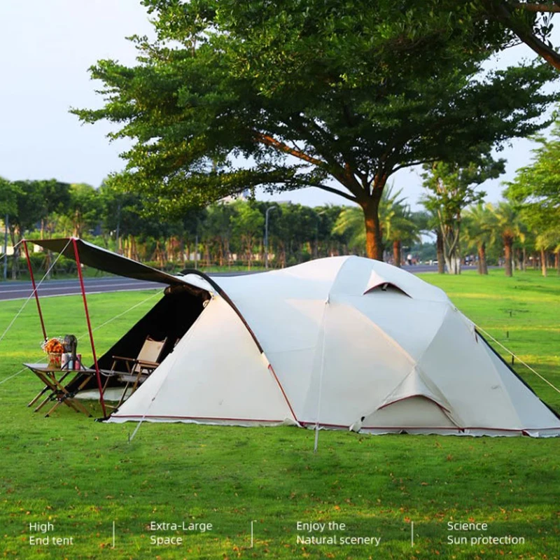 Transparent dome tent geodesic outdoor camping dome tent for glamping outdoor waterproof tents