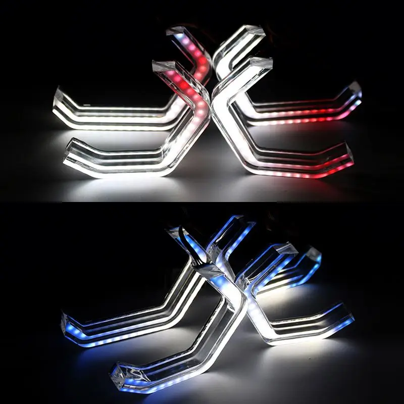 Iconic RGBW Chasing Controller Car lights LED Angel Eyes for BMW E90 E60 F30 F32 F80 F82 M5 M3 M4