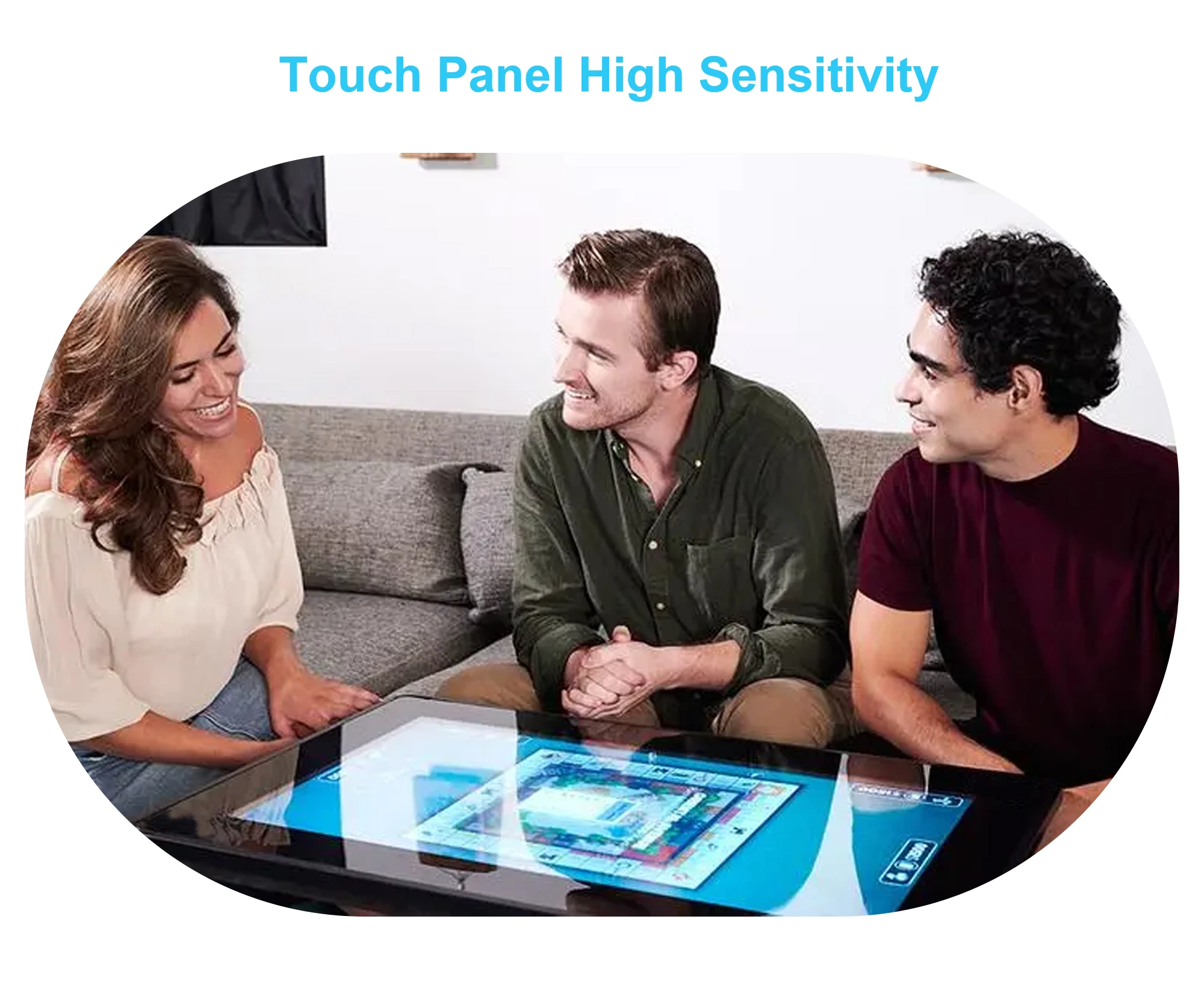 43-Inch Android LCD Touch Screen Multi Table for Interactive Advertising Games