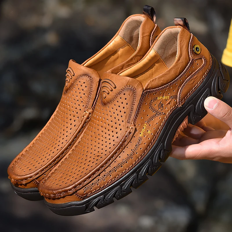 2021 Hot Selling Big Size Men Fashion Casual Sports Breathable Light Outdoor Shoes