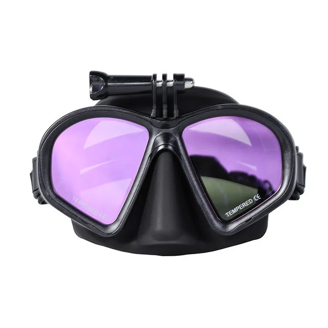Посадочная линза gopro маска для дайвинга низкая громкость Маска Для Подводной Охоты подводного