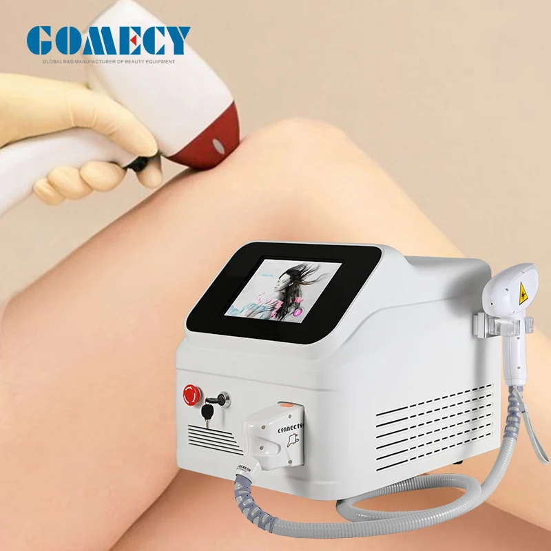 GOMECY 1200W 1600W ice Titanium diode Laser ice platinumTriple wave 755 808 1064 diode laser hair removal machine price