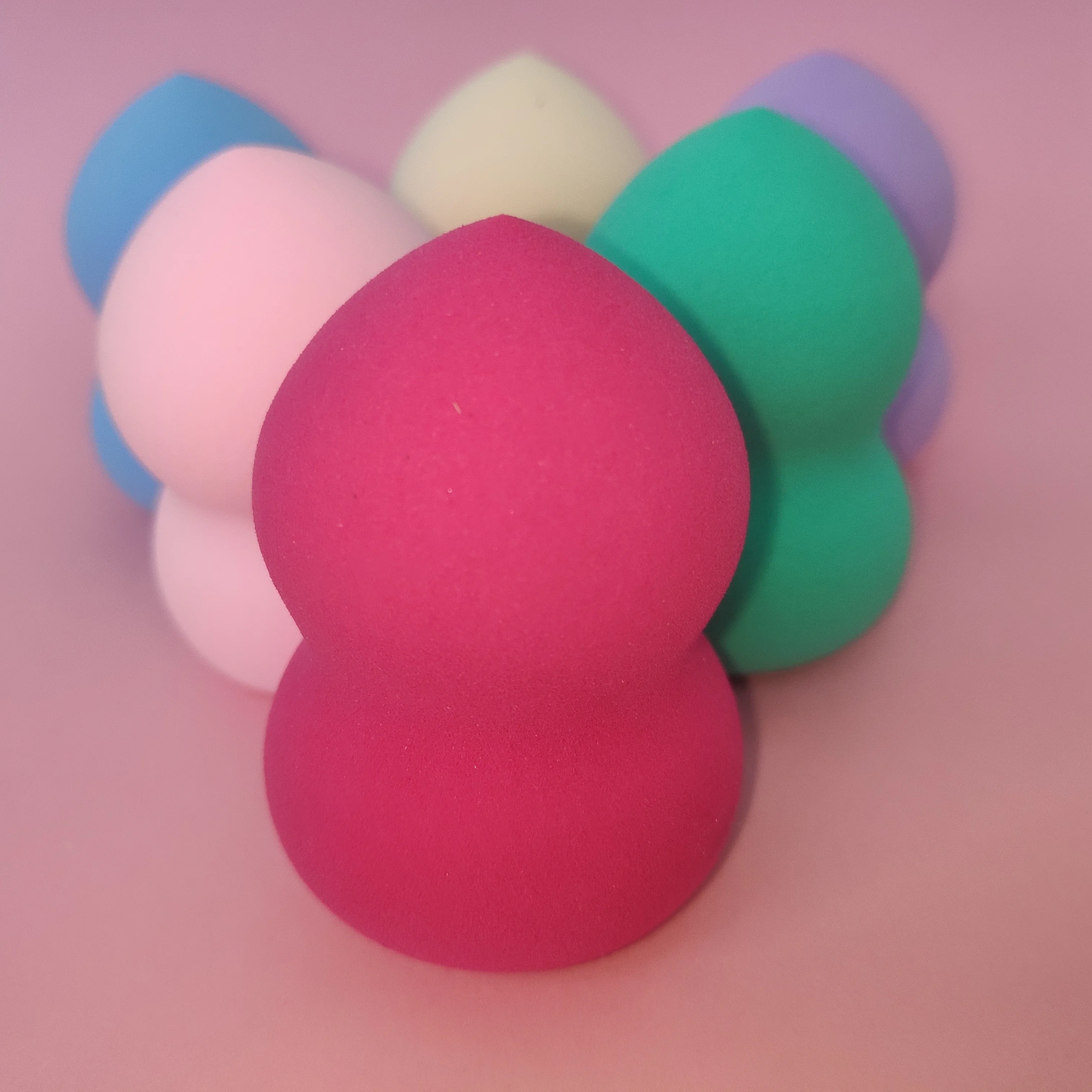 Private Label Makeup Sponge Wholesale Custom Non Latex Makeup Cosmetic Beauty Puff Blender Sponge with Box