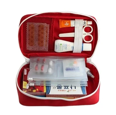 First Aid Portable Emergency Outdoor Use Case Travel Kit Medical Bags Case