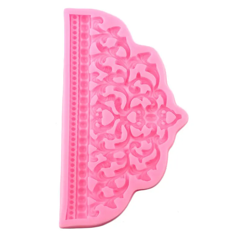 Crown Lace Silicone Mold Wedding Cake Topper Fondant Cake Decorating Tools DIY Cake Baking Candy Clay Chocolate Gumpaste Mould