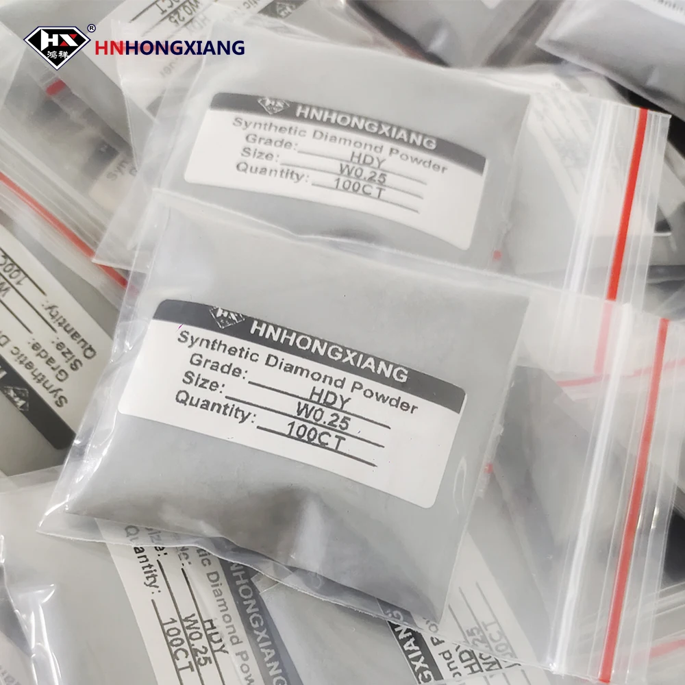 High Quality W0.25 Synthetic Diamond Powder Dust Hdy Grade Nano Industrial Diamond Micro Powder Polishing Gemstone