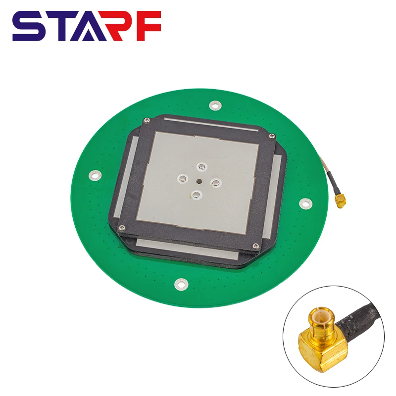  Высокоточная съемка БПЛА RTK GPS GLONASS GALILEO BEIDOU с высоким коэффициентом усиления Встроенная GNSS антенна со штекером MCX прямоугольный