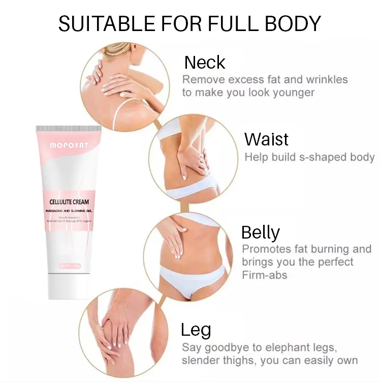 Amazon Hot Sale Accelerated Lose Weight Anti Cellulite Burning Slimming Cream For Beauty Care