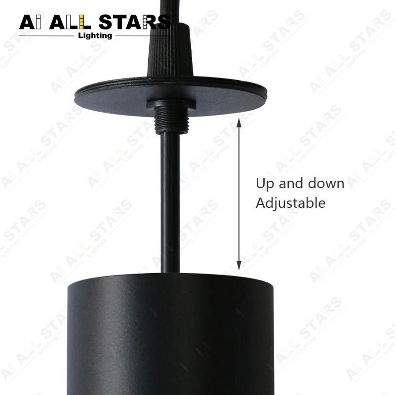 Modern Led Pendant Lamp Long Tube Lamp Kitchen Island Dining Room Shop Bar Counter Decoration Cylinder Pipe Pendant Lights