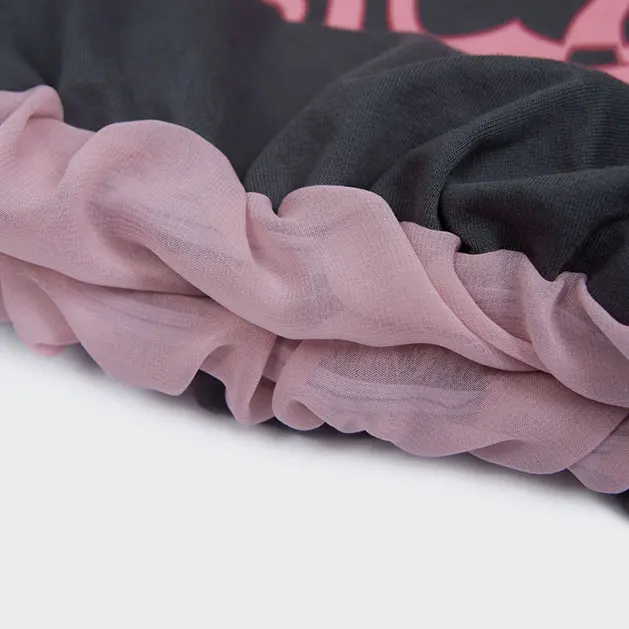 Inflation Girl Korea Fashion Hot Summer Sloping Shoulder Tshirt Top y2k Long Sleeve T Shirt