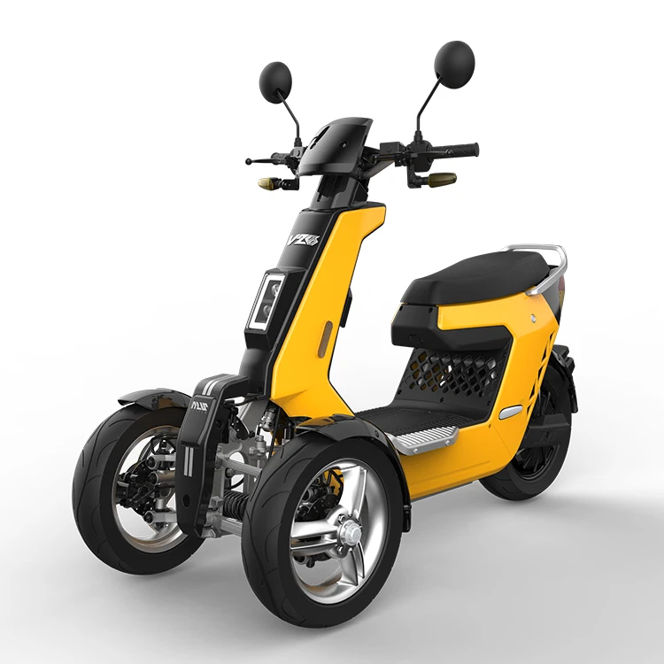 V28 New Electric Motorized Tricycle Motorcycle with Three Wheel and Two Person Seat for Sale