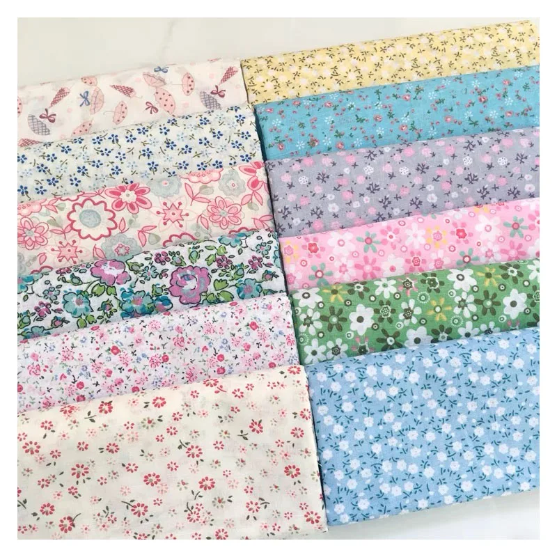 NO MOQ 105GSM Tana Lawn Liberty Customized Designs 100% Cotton Poplin Printed Fabric