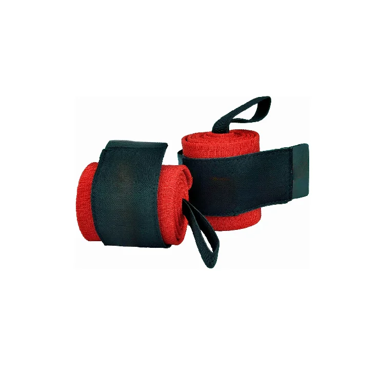 Weightlifting Gym Wristbands Thumb Loops Powerlifting Strength Training Hand Full Wrist Guard Support Braces