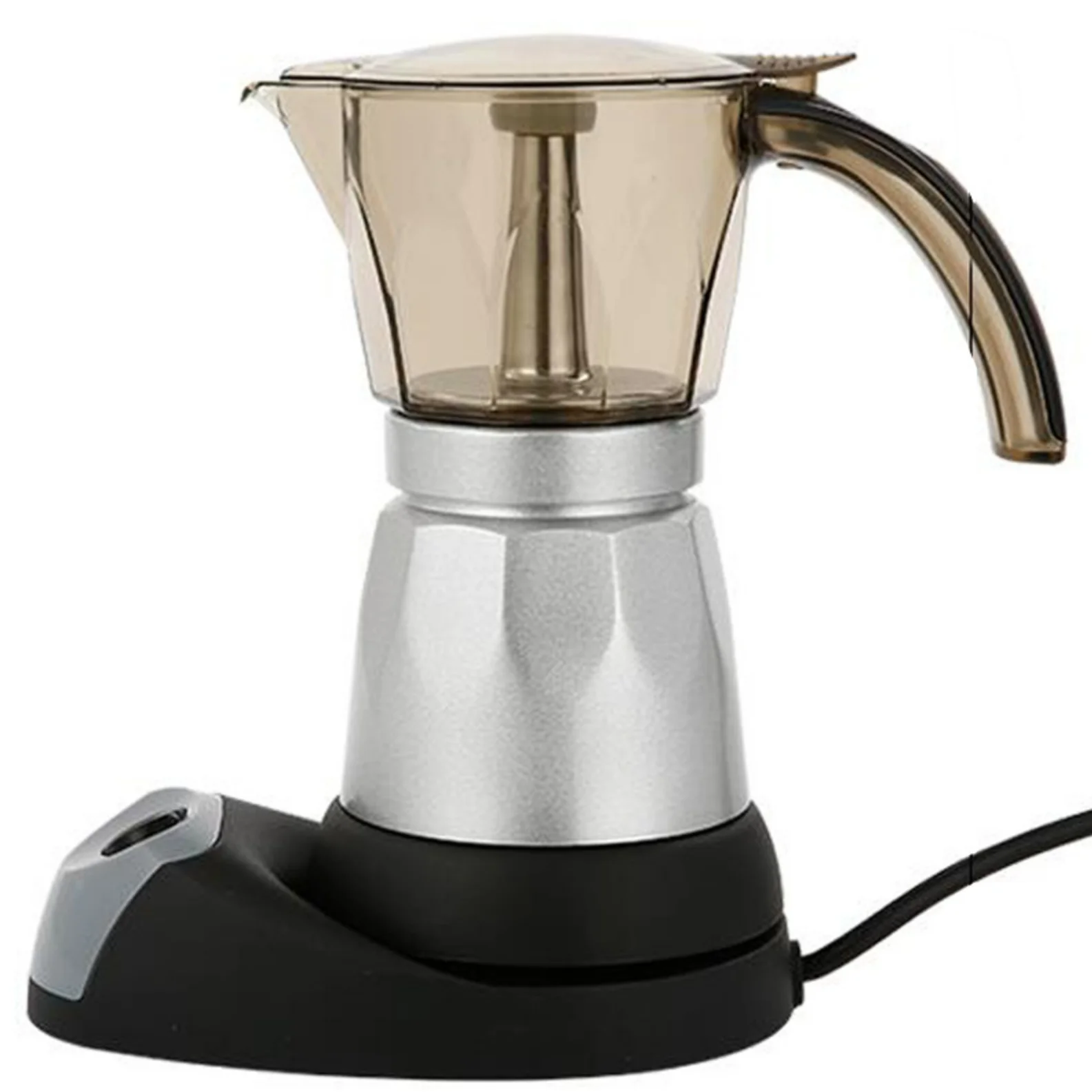 Wholesale 300ml Electric Moka Coffee Maker / Moka Pot Aluminum