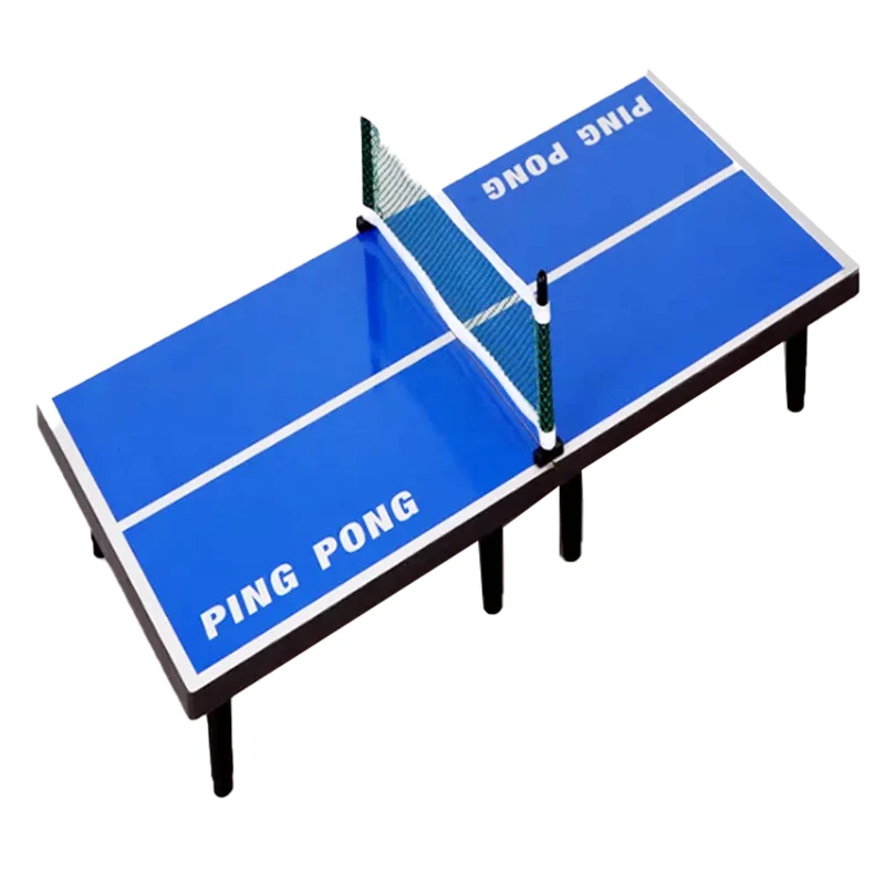 Portable Tennis Table Folding PingPong Table Game Set with Net Table Tennis Paddles and Ping Pong Balls for Indoor/Outdoor