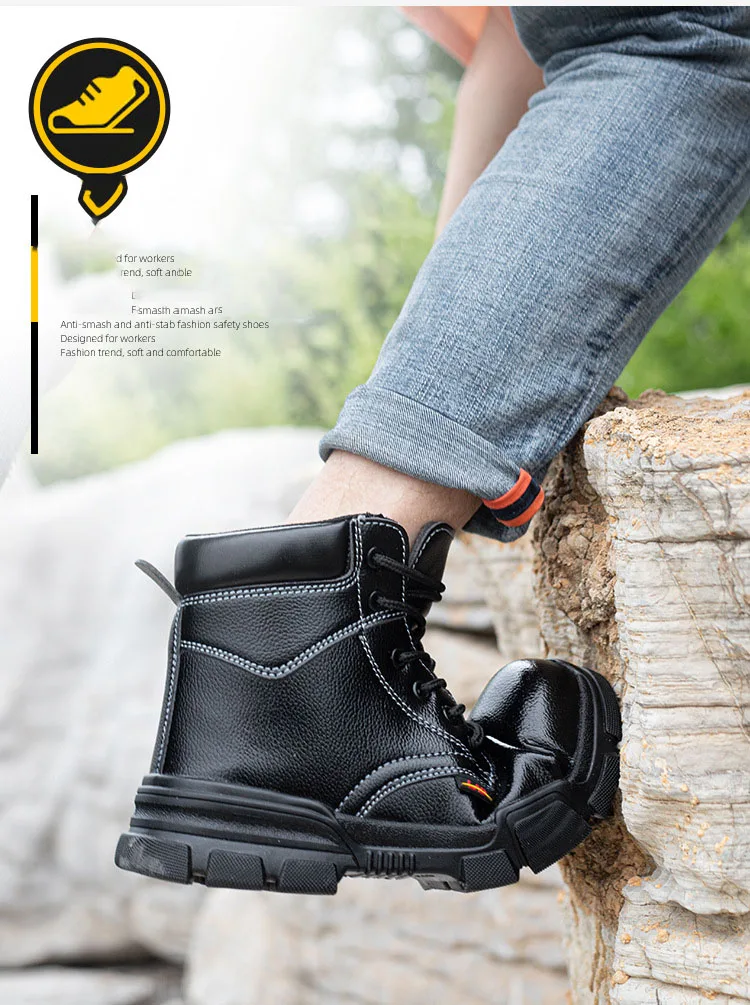 light industrial safety shoes wear resistant safety shoes breathable sports brand safety shoe