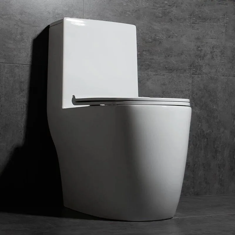 Household Zhijie Glaze Super-Xuan Backwash Siphon Toilet Deodorant Silent Integrated Impulse Large Caliber Toilet