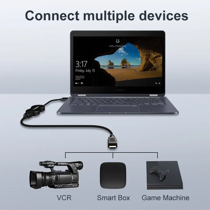 USB 2.0 1080P Support Input 4K AV Video HD-MI to Usb Capture Video Capture Card