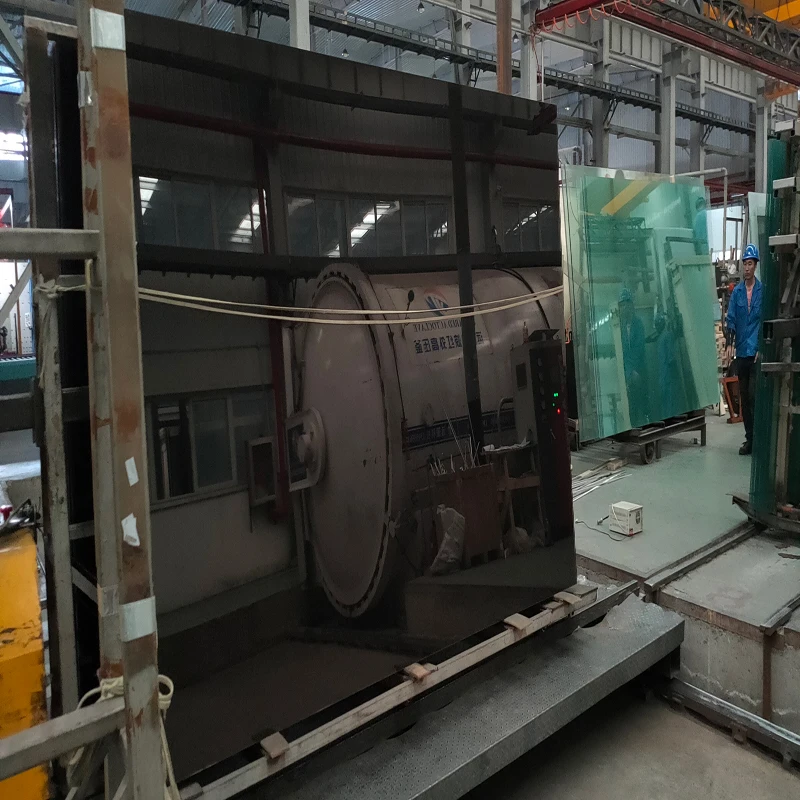 Dark Grey and Stopsol Tinted Glass 5mm