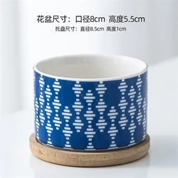 Home Decor Small Mini Nordic Ceramic Succulent White Flower Pot Flower Pots And Planters