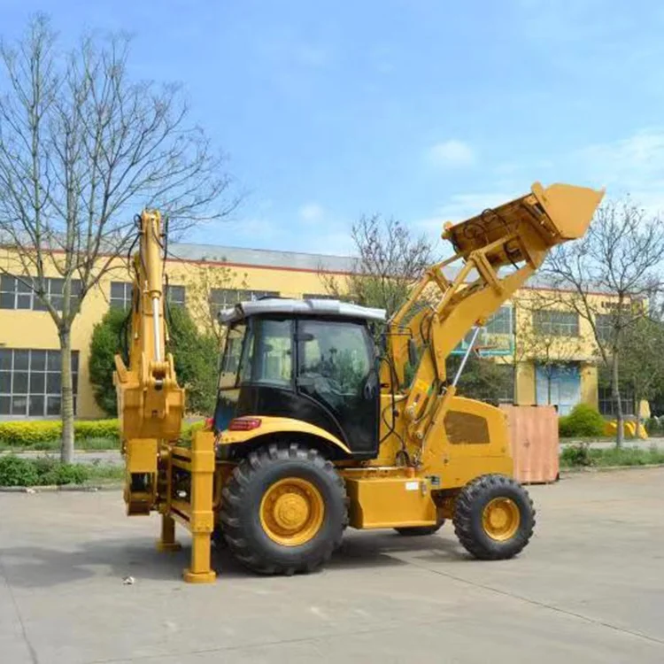 Заводская распродажа WZ40-28 экскаваторы-погрузчики фронтальный погрузчик 8 тонн экскаватор-погрузчик 4x4