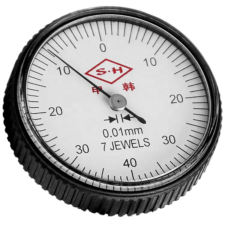 
Miniature function mechanical types of dial gauge test lever indicator with 0-0.8mm meter precise 0.01 
