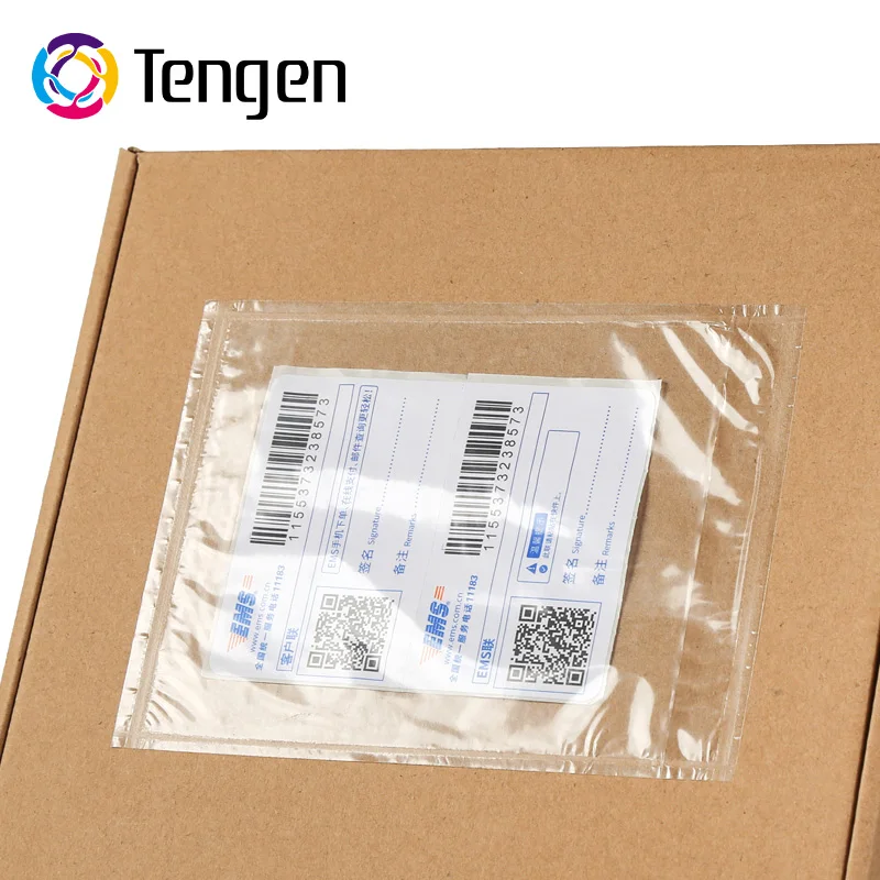 Transparent Envelope Packing List Bag Sideways Loading Packing List Enclosed Pouch