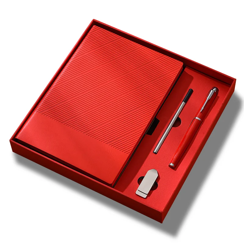 Business And Corporate Ballpen And Notebook Gift Sets For Marketing Promotional Items With Logo Printing