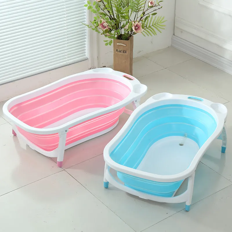 New PP Plastic Material Baby Bath Tub Foldable
