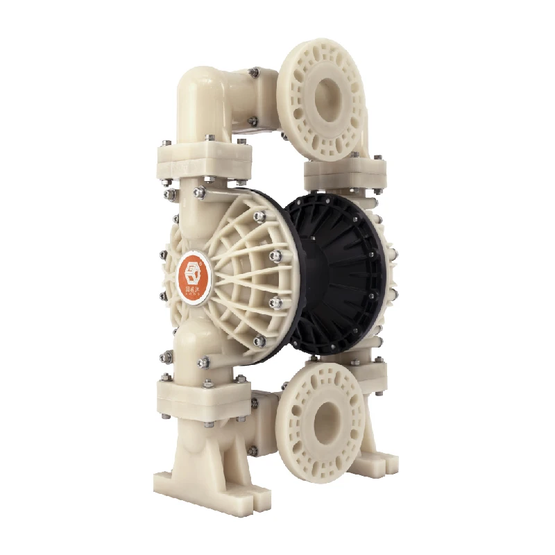 GODO QBY3-100F 4-Inch Pneumatic Diaphragm Pump Chemical-Resistant AODD Pump for Slurry Use Pump Customizable OEM and ODM Support
