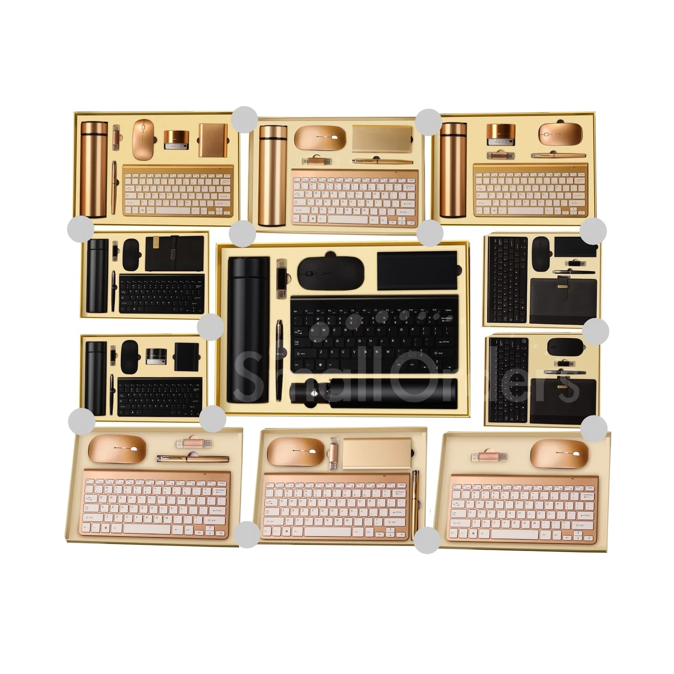 Custom 2024 new products ideas 2024 2025 promotional notebook corporate business gifts items sets with logo keyboard Mouse pen