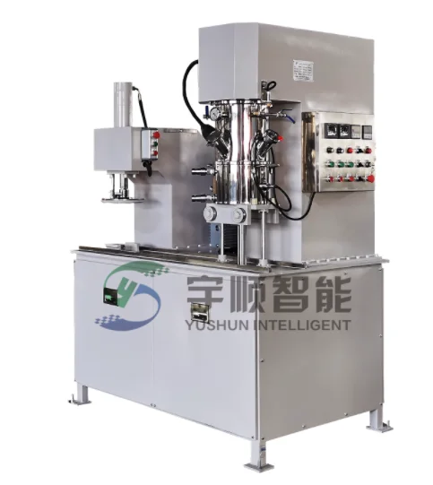 Double Twist Double Planetary Mixer For High Viscous Material Mixing Machine