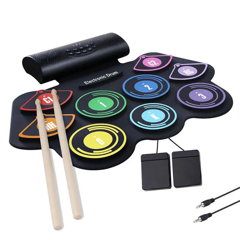 Sell High Quality Drums Portable Silicone Electronic Drum Kit Foldable Electronic Drum Set
