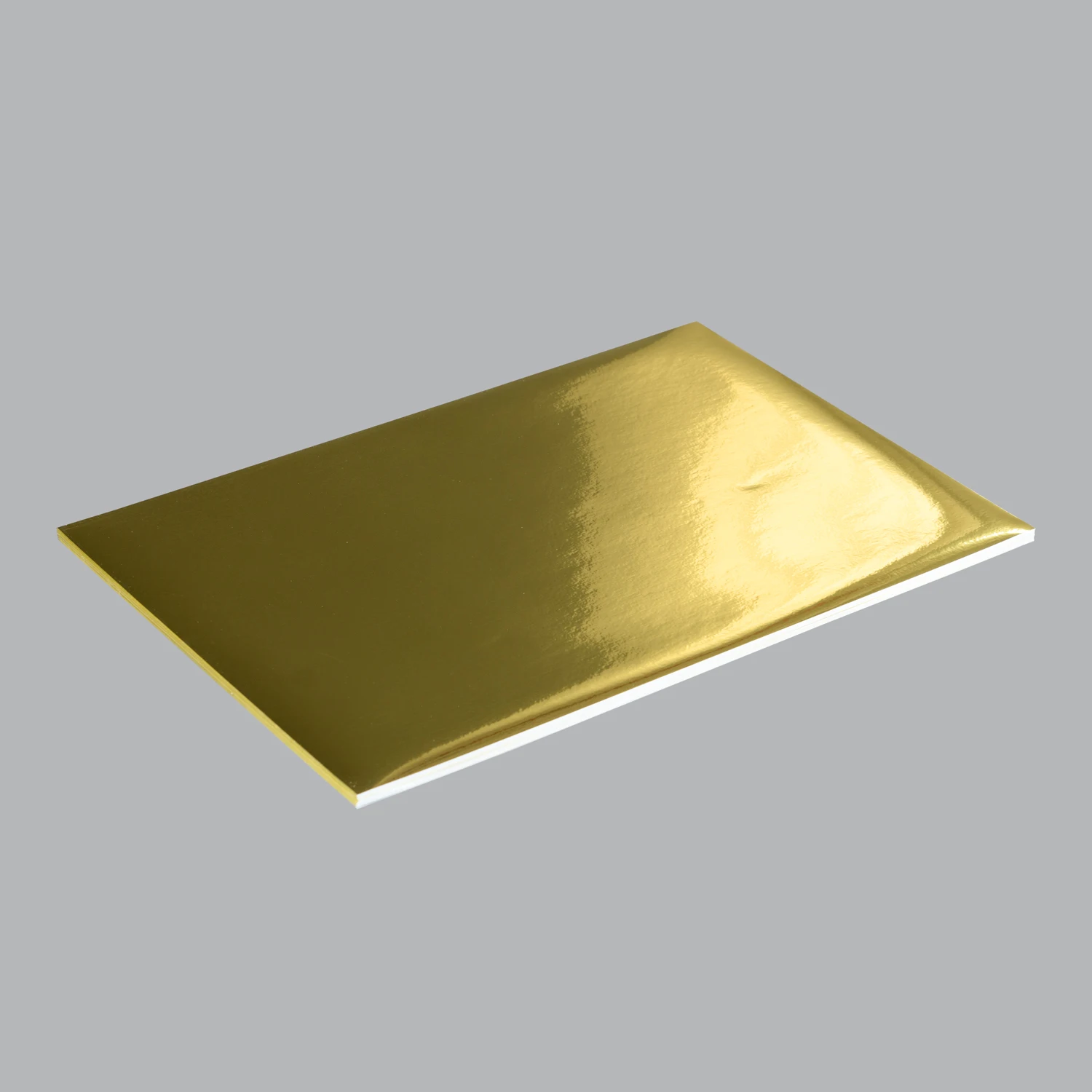 Glossy Gold or Silver PET Sheet Adhesive Polyester Film Laser A3+ Paper Label Sheet