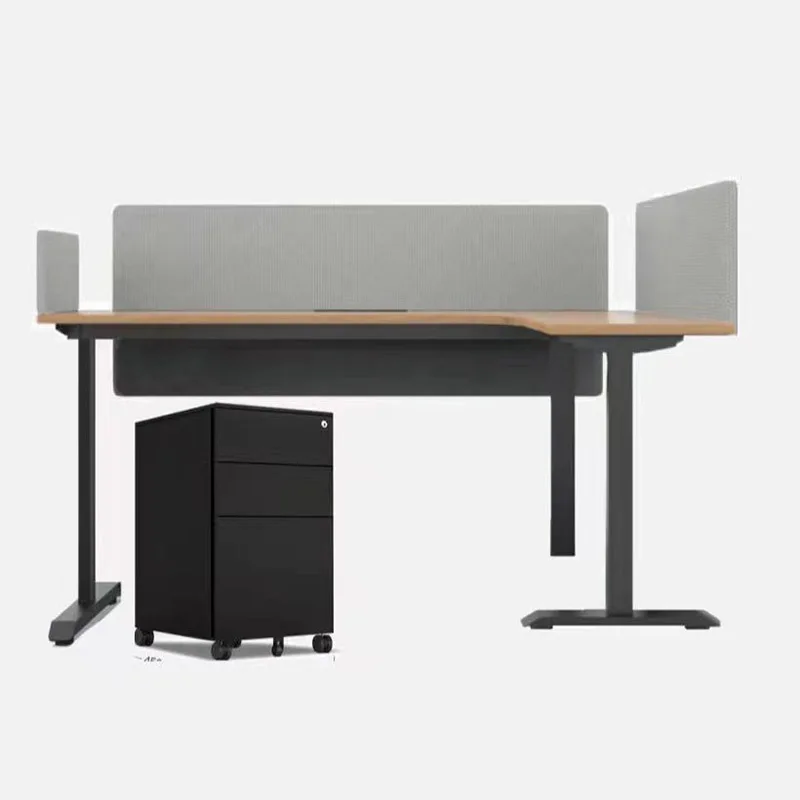 Office furniture  Wooden Work Station 2 4 6 person office desk cubicle open office workstations with partition