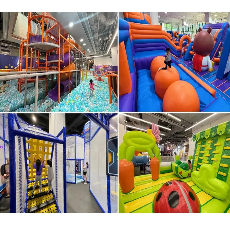One-Stop Service Large Maze Playland Soft Park Kids Play Center Children Indoor Playground Equipments for Shopping Mall