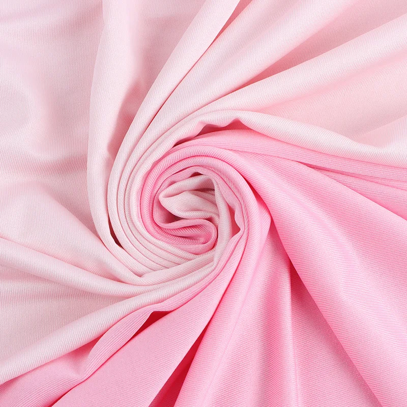 Wholesale Knit Milk Silk Fabric For Yoga Wear Leggings Sleepwear Pajamas Swimwear Swim Suit Sportswear Women Dresses Men Shirts
